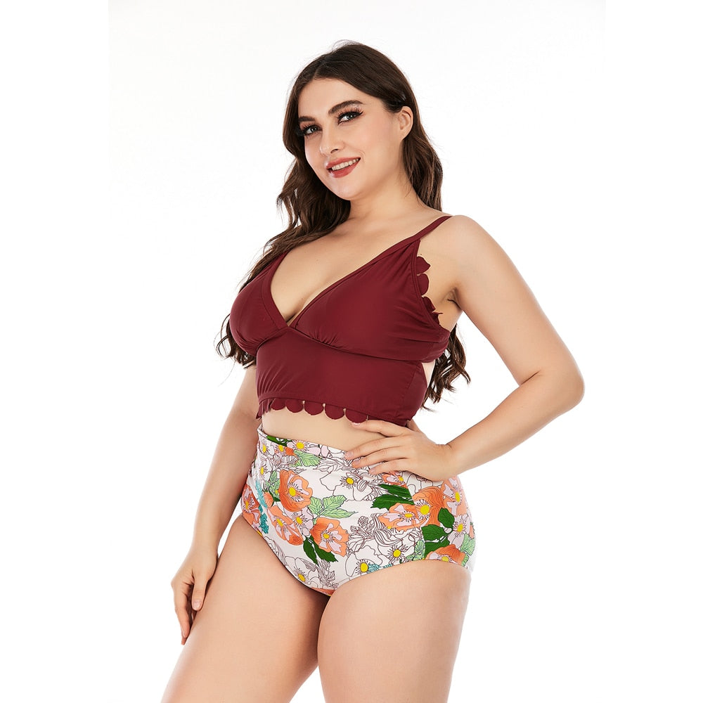 Bikinis Set High Waist Swimwear