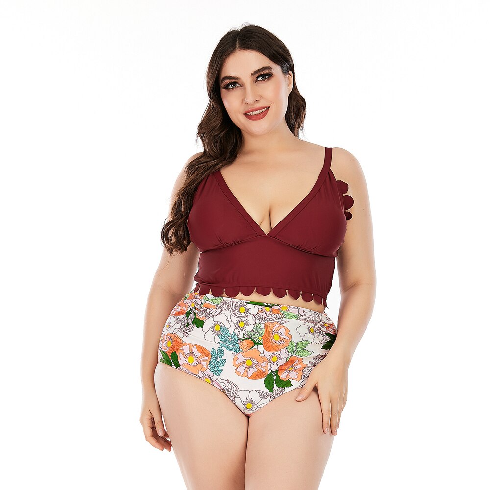 Bikinis Set High Waist Swimwear