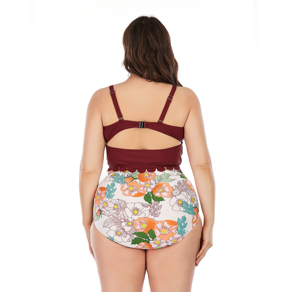 Bikinis Set High Waist Swimwear